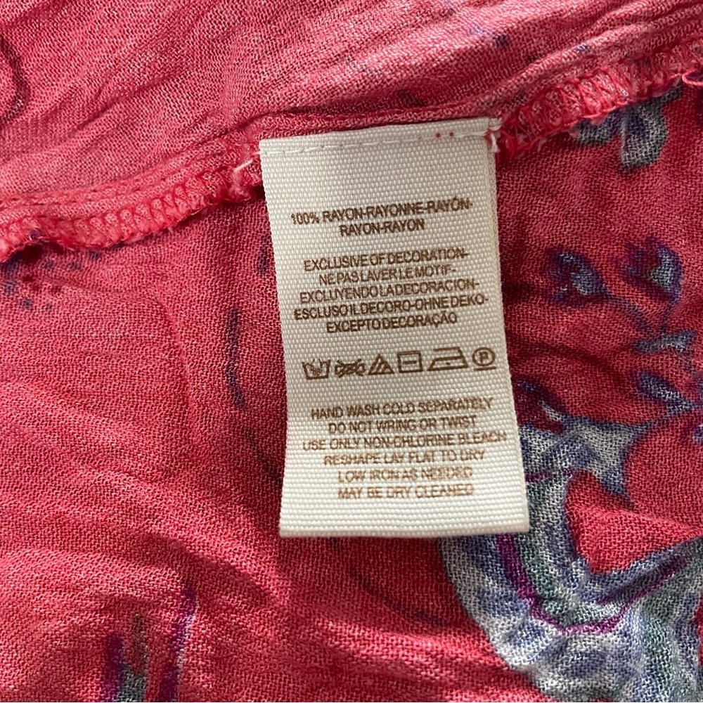 Free People Womens Just the Two of Us Balloon Sleeve Tunic Top Mini Dress Small - Picture 11 of 12